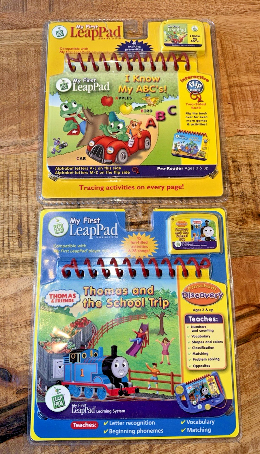 LEAPFROG MY FIRST LEAPPAD CONSOLE BOOKS CARTRIDGE LOT TESTED (E)