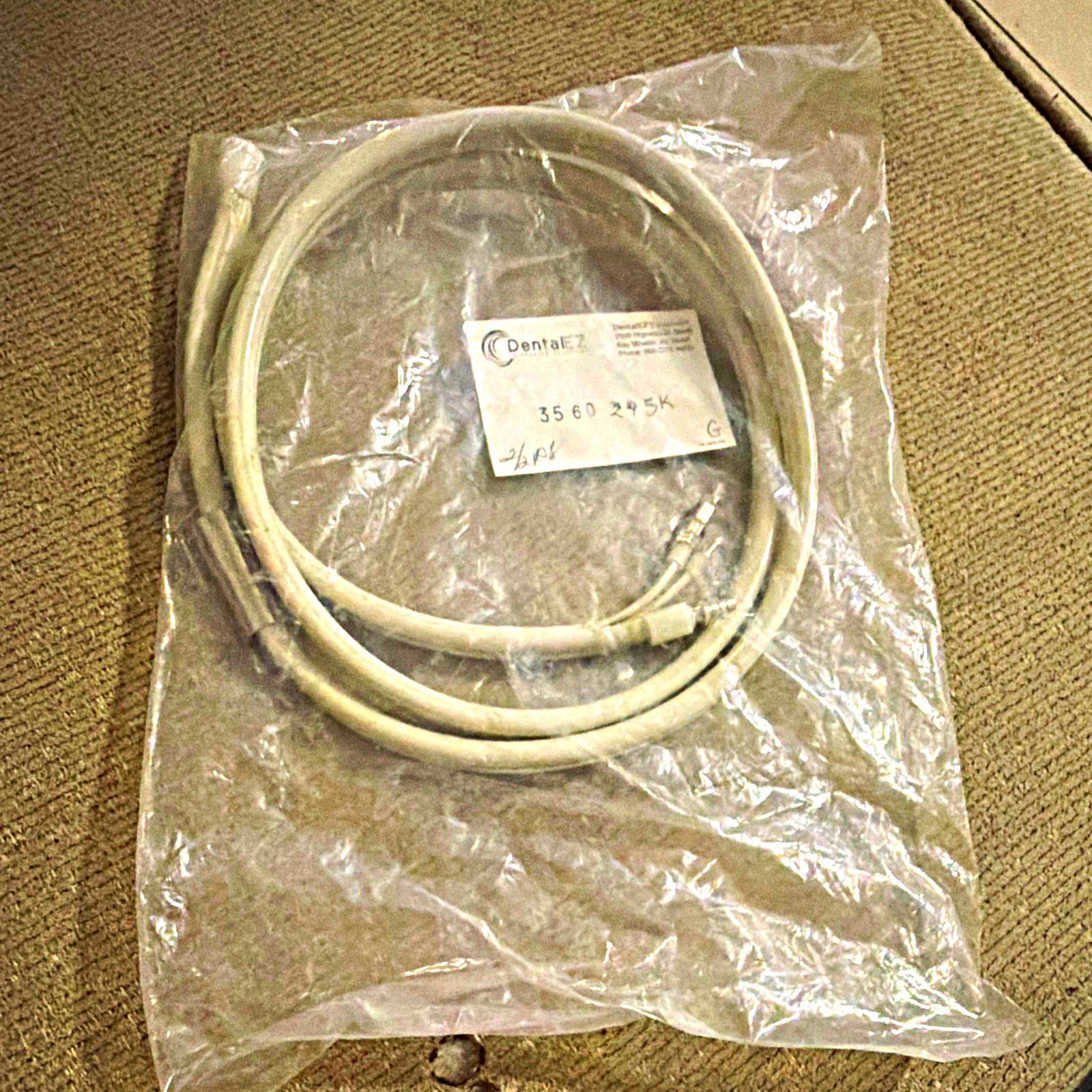 DentalEZ Interface Cable 3560 245K 2-Pin 2-Lead Pin Ends for Dental Lab