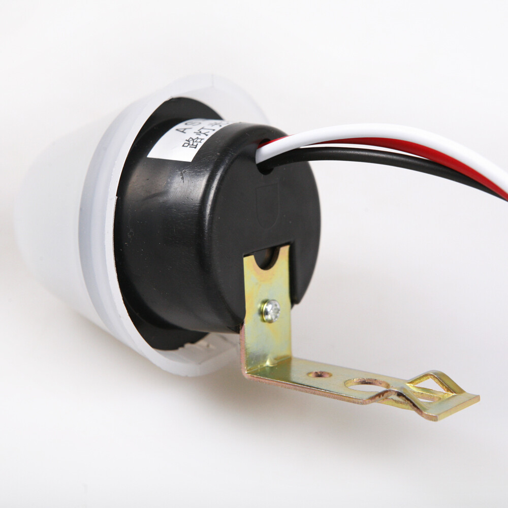 2PC AC/ DC 12V Ajustable Auto On Off Light Switch DC AC Photo Control Sensor US