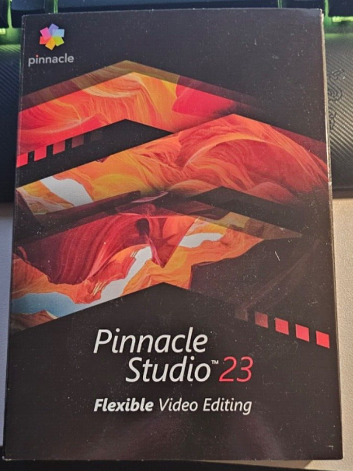 Pinnacle Studio 23 Software Flexible Video Editing Newest Version Retail Sealed
