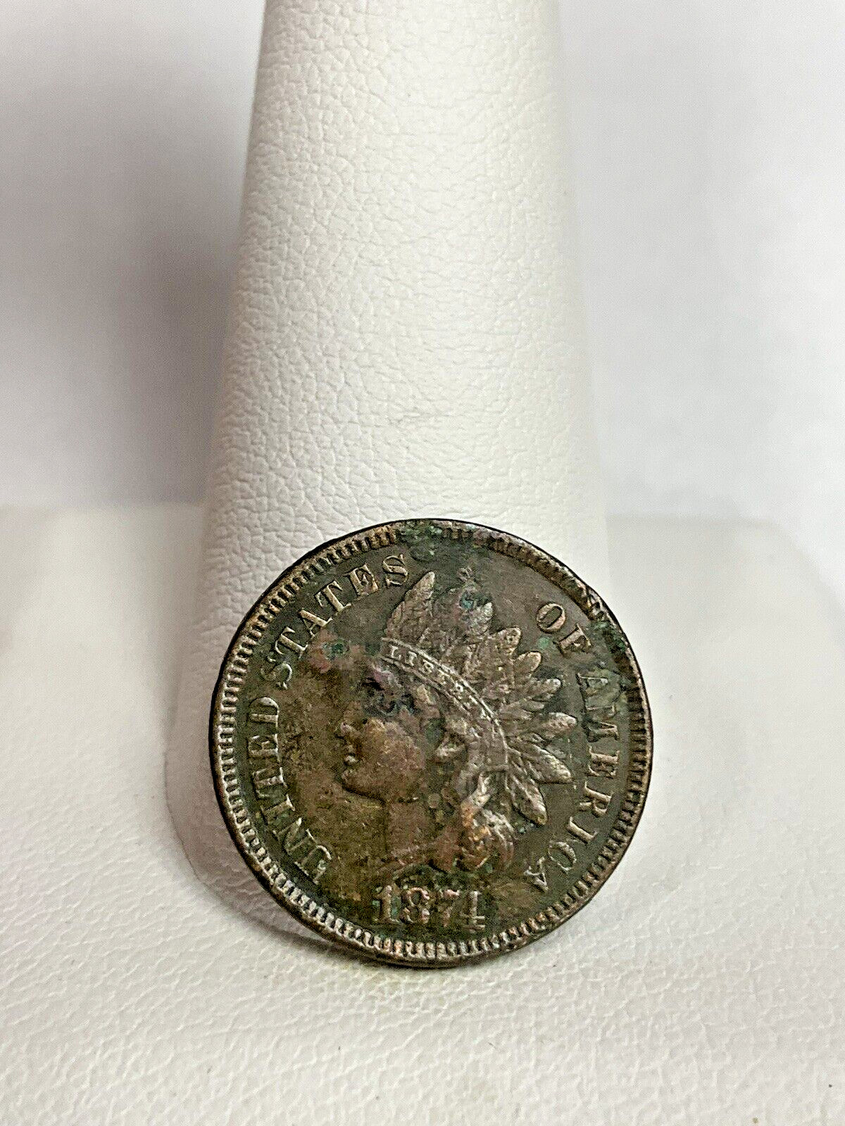 1874 Indian Head Cent