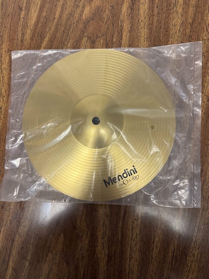 🥁 Mendini by Cecilio 8" Splash Cymbal – Brand New