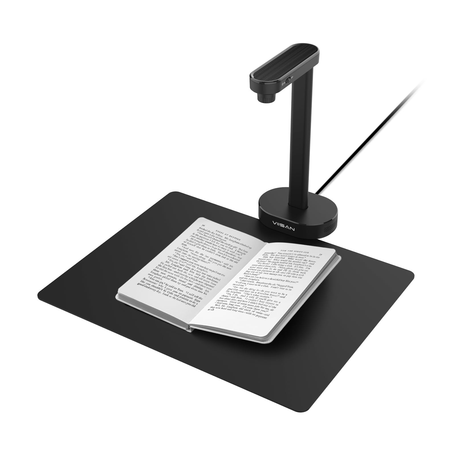 A8401 Document Scanner Camera: 16MP Output, Portable USB Camera for Laptop/De...