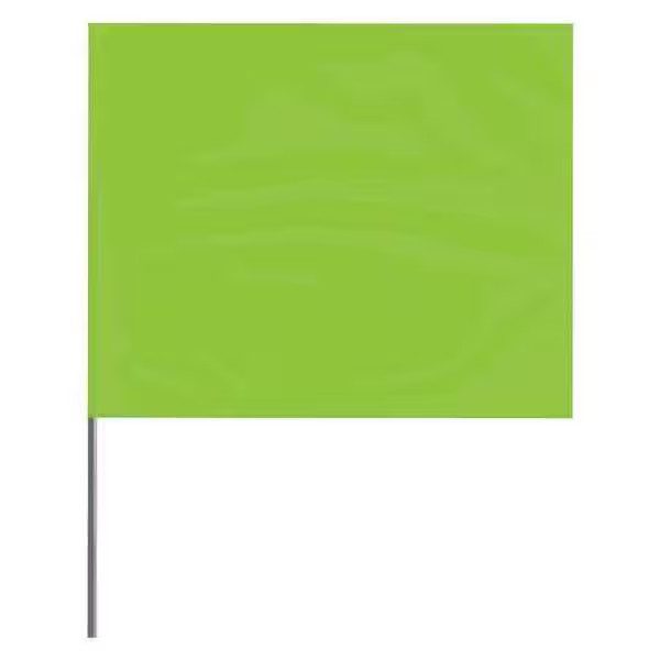 Presco Marking Flag, PVC, Blank, 4" L., 100 PK 4530LG-200 Presco 4530LG-200 PVC