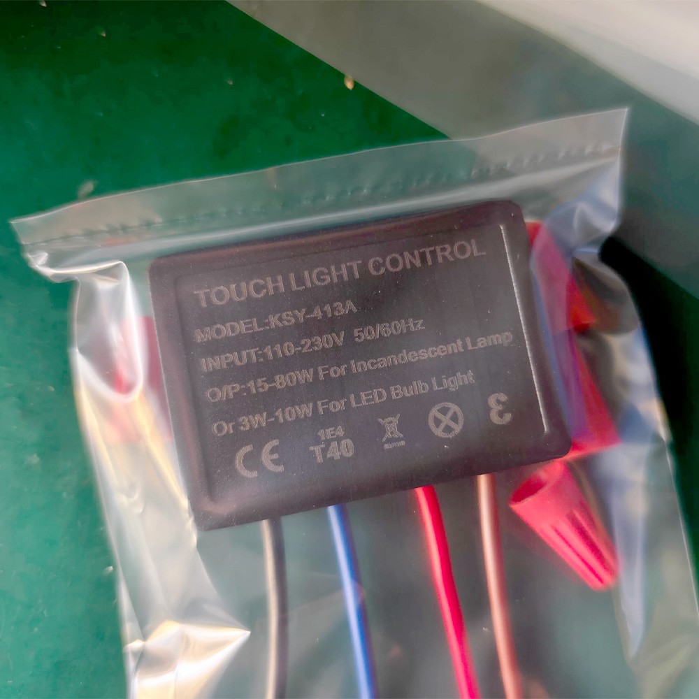4Pc 80W 3 Way Touch Control Sensor Table Light Parts Dimmer Bulb Lamp Switch US
