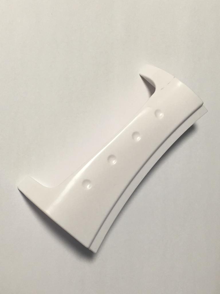 Door Handle (White) Compatible with Duet Kenmore Whirlpool Washer 8181846