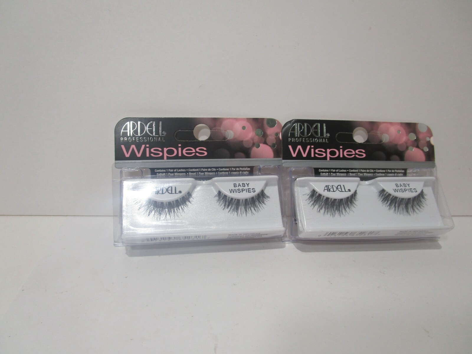 (2 PACK) Ardell INVISIBAND BABY WISPIES Black NEW & FREE SHIPPING!