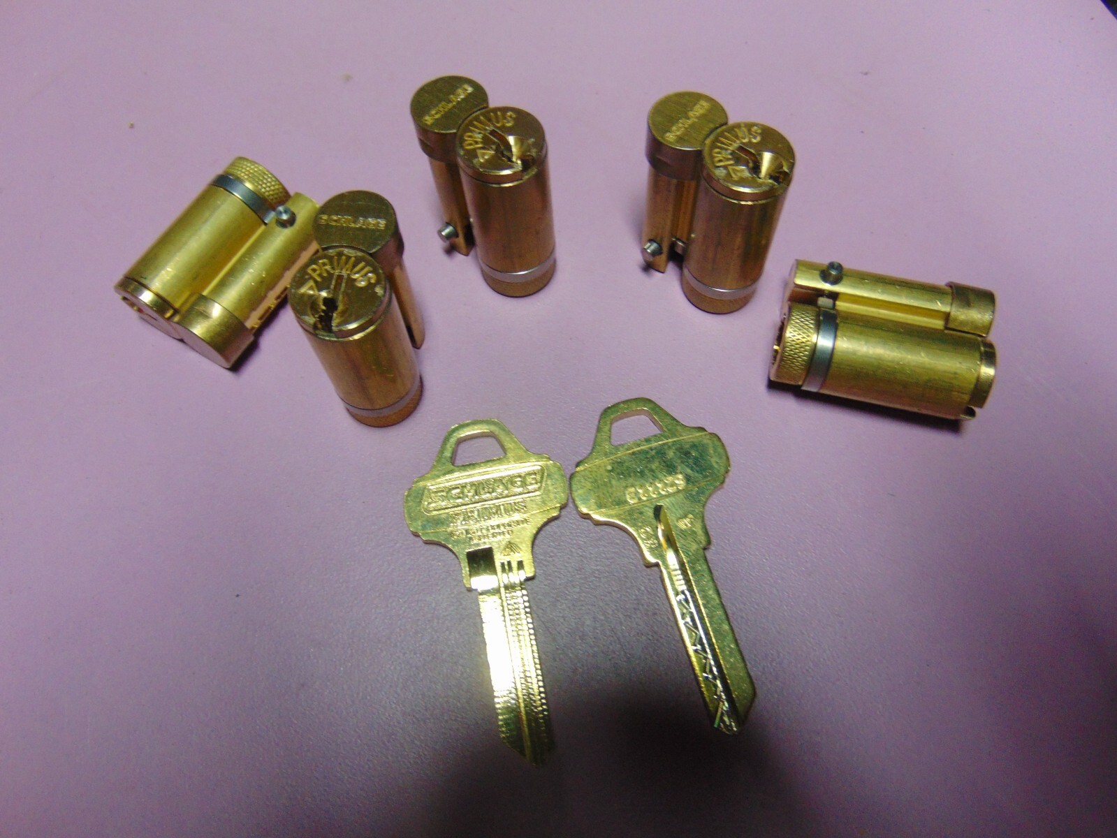 5  EVEREST SCHLAGE PRIM C135 XP 606  IC CORE LOCK   WITH 2 KEY      LOCKSMITH