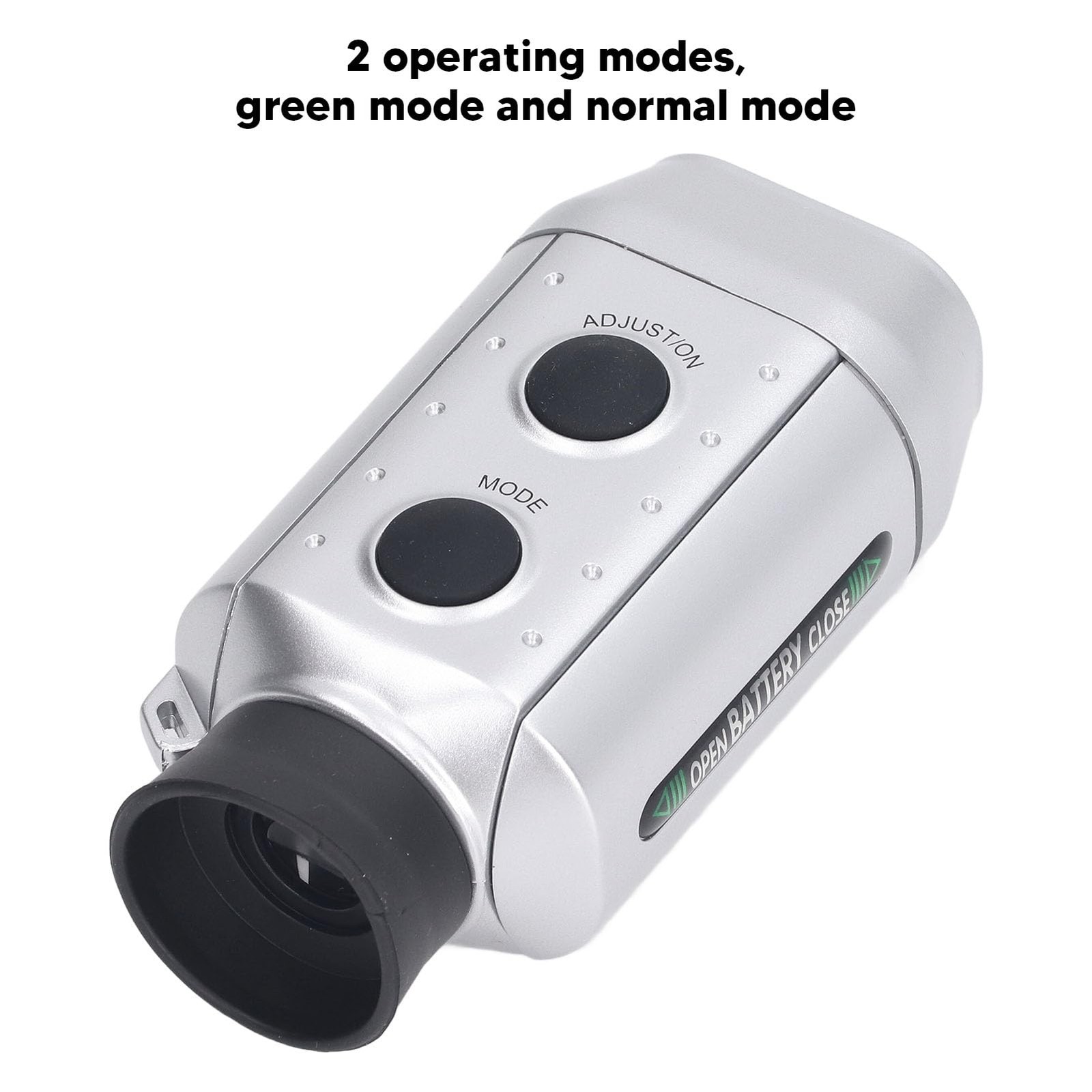 7X 1000 Yard Golf Rangefinder: Accurate Distance Meter with Battery Power