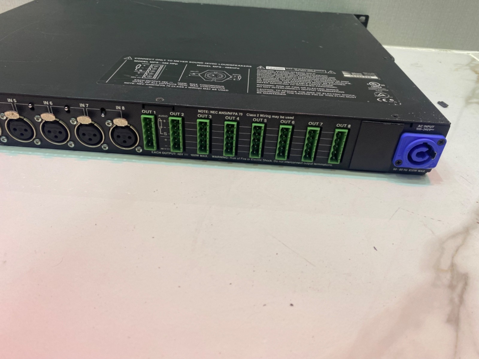 Meyer Sound MPS-488HPp 48VDC Power Supply Unit Only