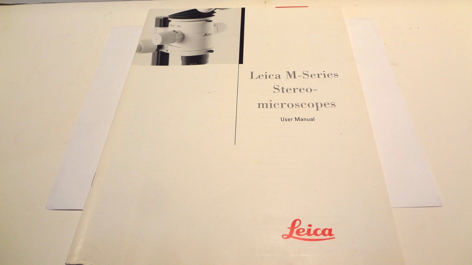 LEICA M SERIES STEREO MZ6-MZAPO  ORIGINAL INSTRUCTION MANUAL  **MINT CONDITION**