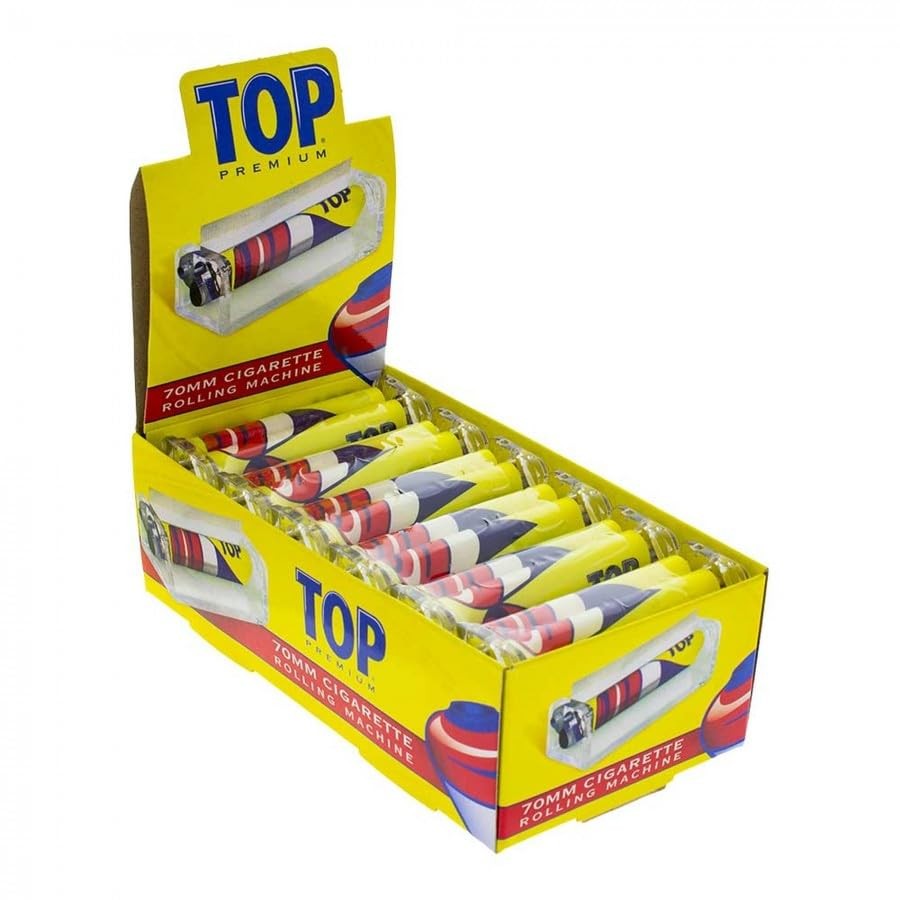 TOP Rolling Machine DISPLAY - 70mm Single Wide Rolling Machine - (Box of 12 R...