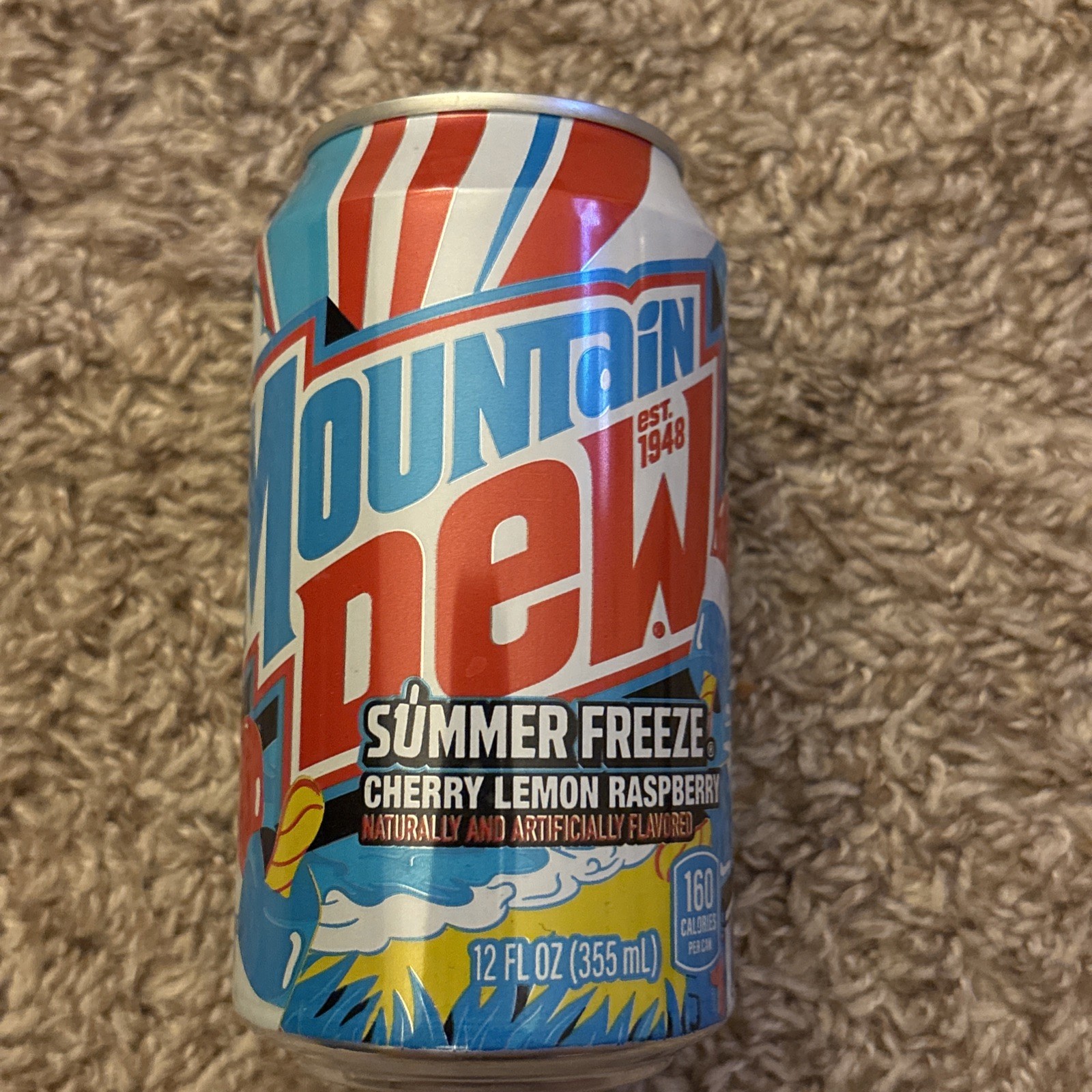 Mountain Dew Summer Freeze Can OPENED! 2025