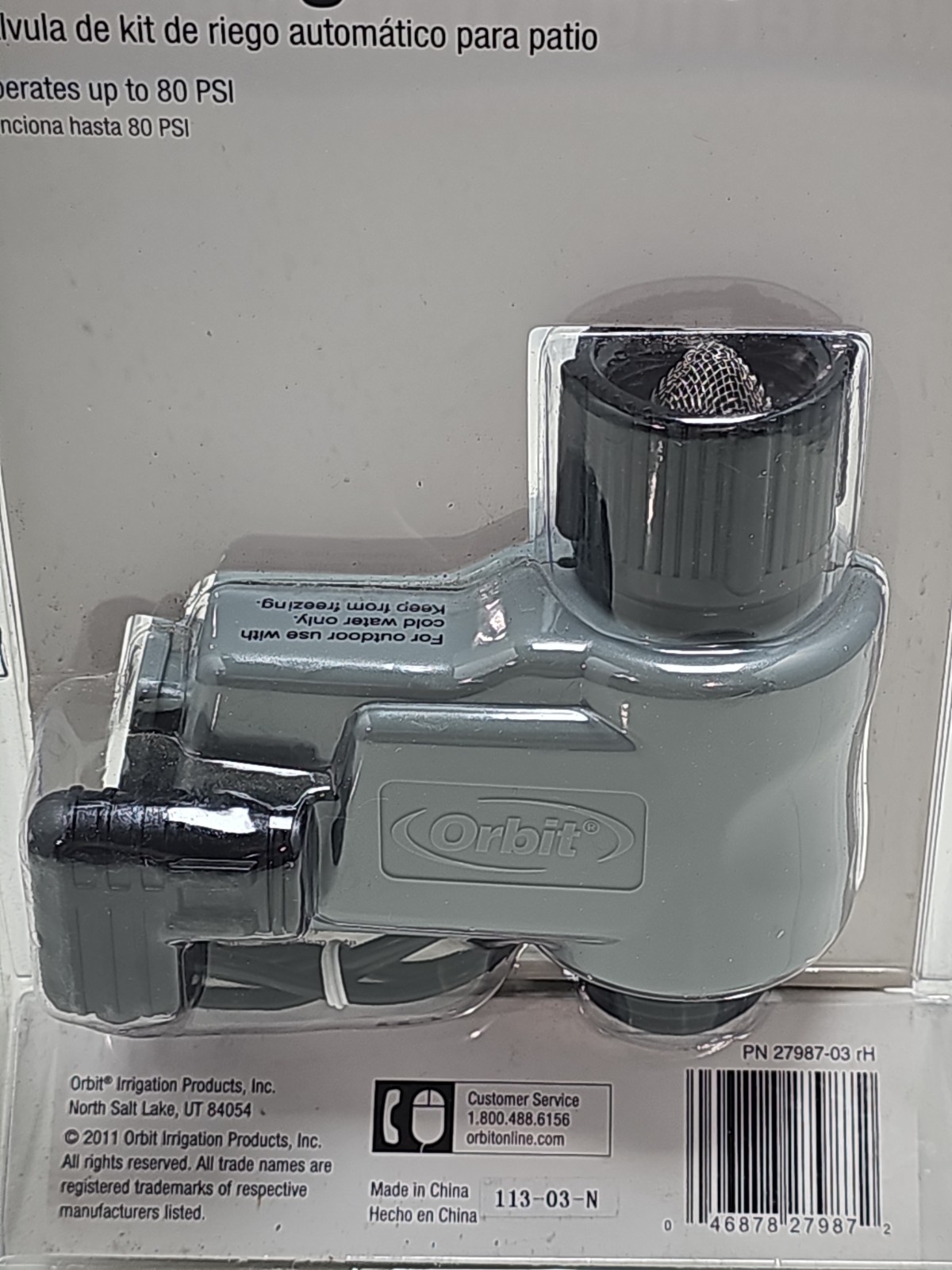 Orbit Automatic Yard Watering Kit Valve Timer NEW 170-472 Model 27987