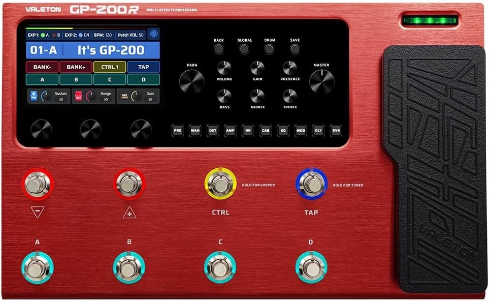 VALETON GP-200R Multi Effects Processor Multi-Effects Guitar Bass Pedal New!!!