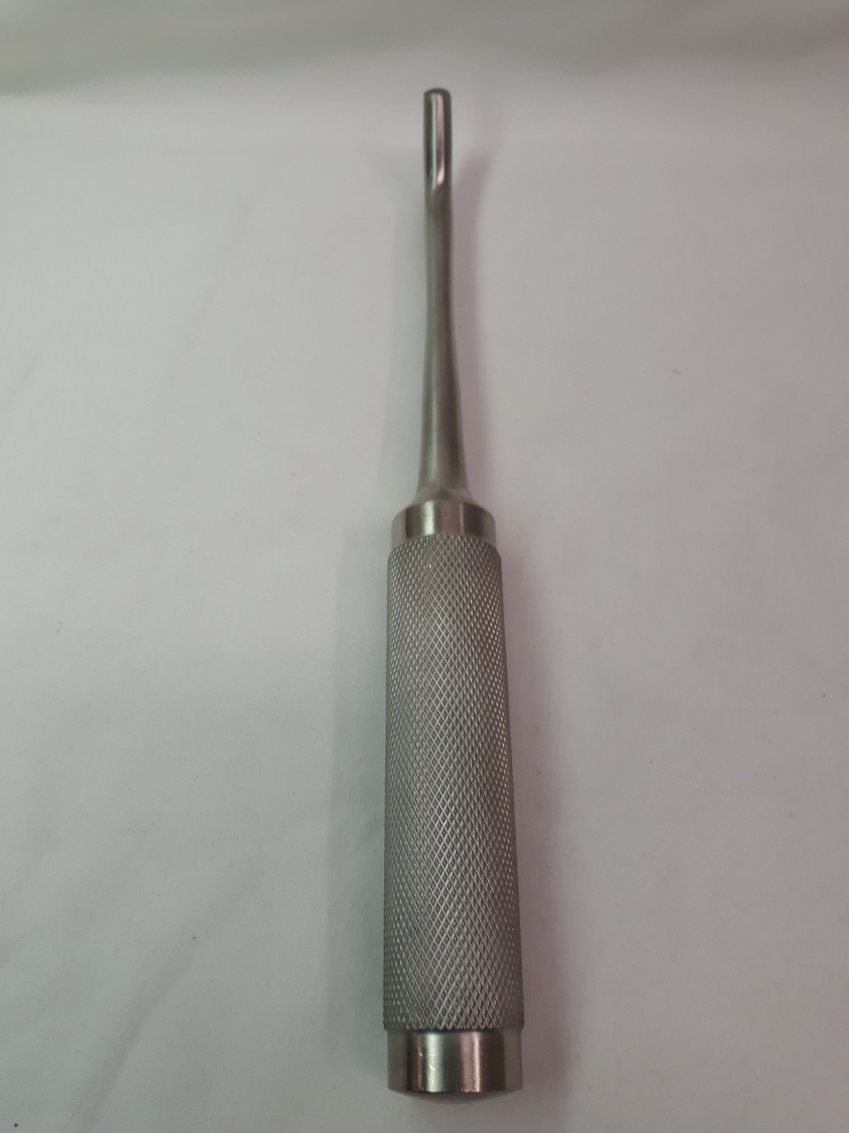 ASKIN Spinal Gouge CURVED DOWN 9-1/2" Heavy Duty Stainless Great Condition