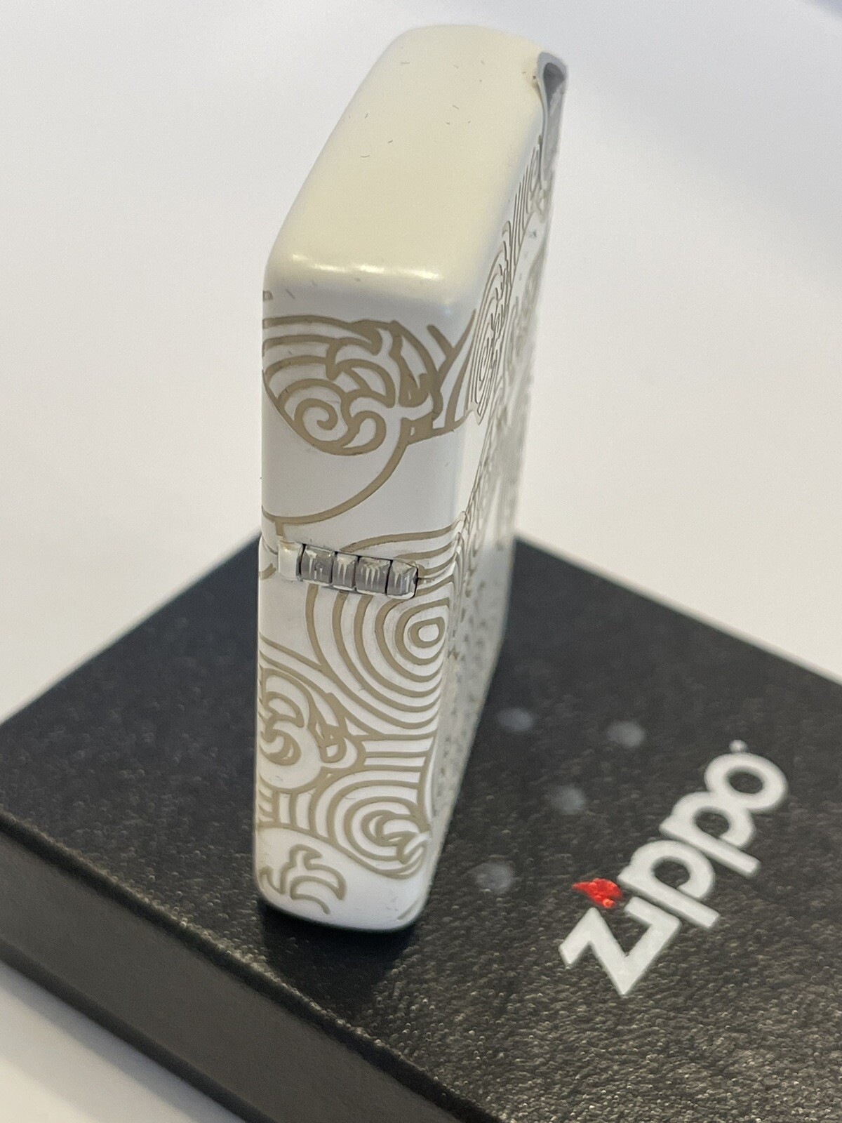 Zippo 48909 Zippo WAVES Pattern Design Laser 360 Windproof Lighter APR (D) 2023
