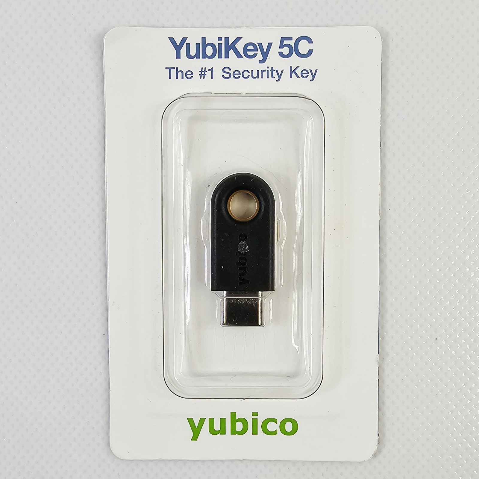 Yubico YubiKey 5C USB-C Security Key Device Black New Sealed