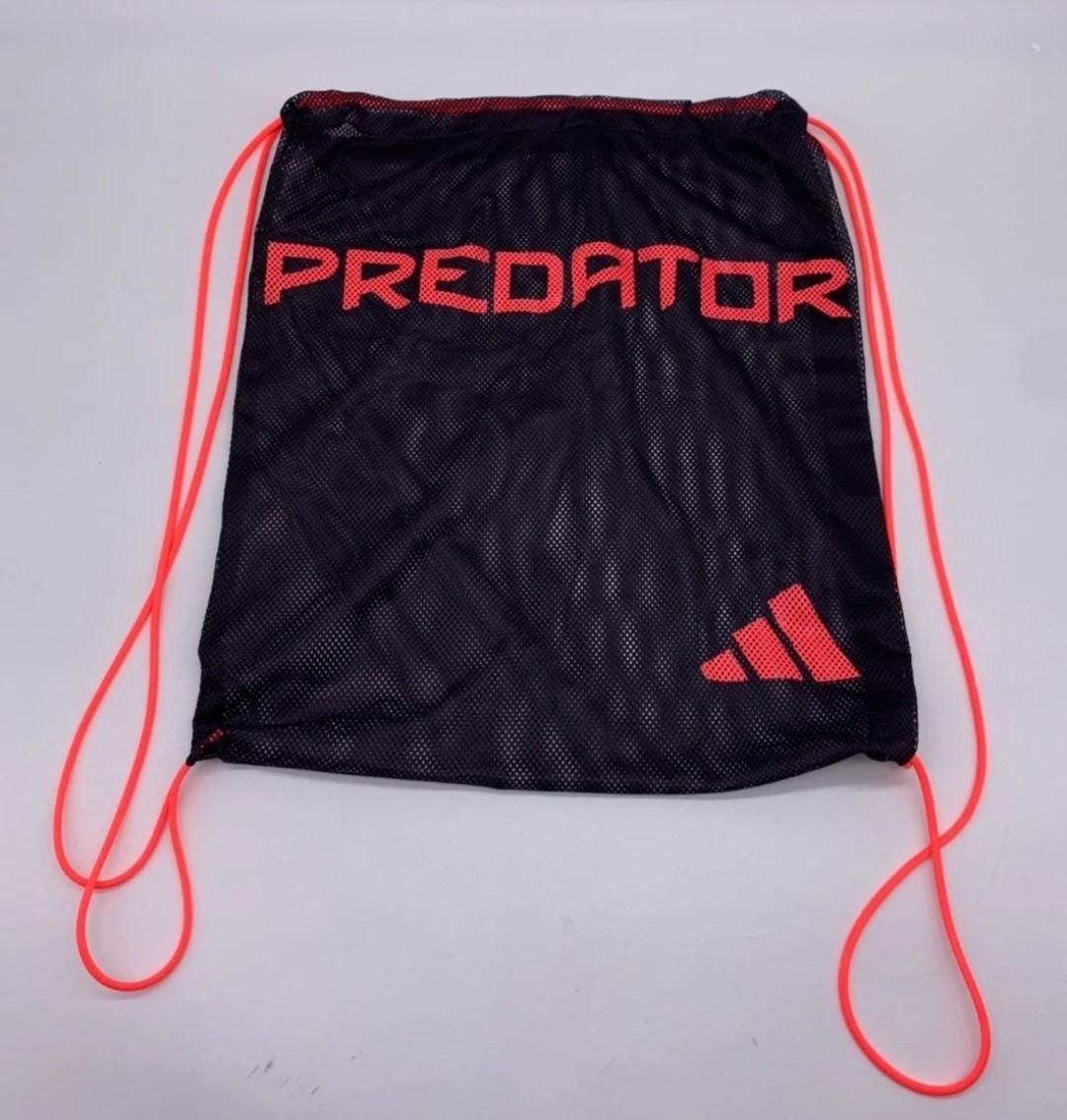 Adidas Predator Gym Sport Pink/Black Mesh Drawstring Bag