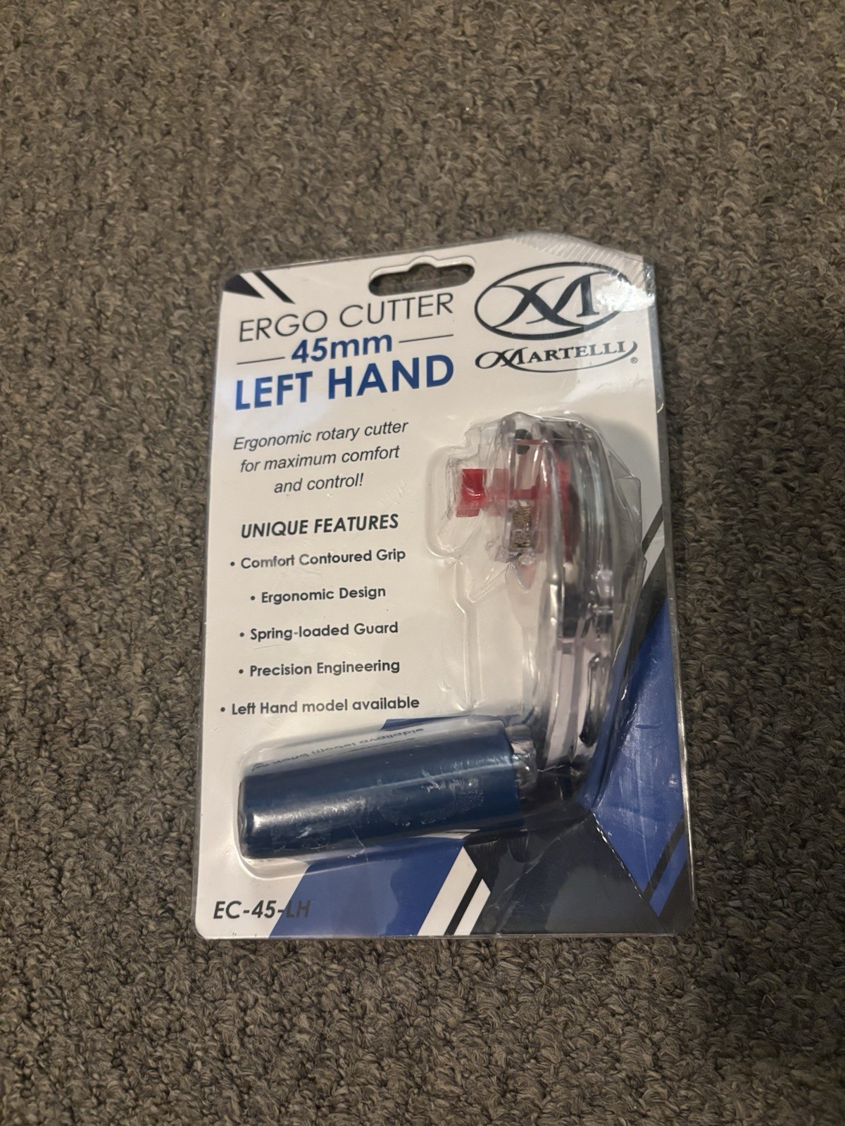 Martelli 45mm Ergo 2000 Rotary Cutter Left Handed EC-45-LH