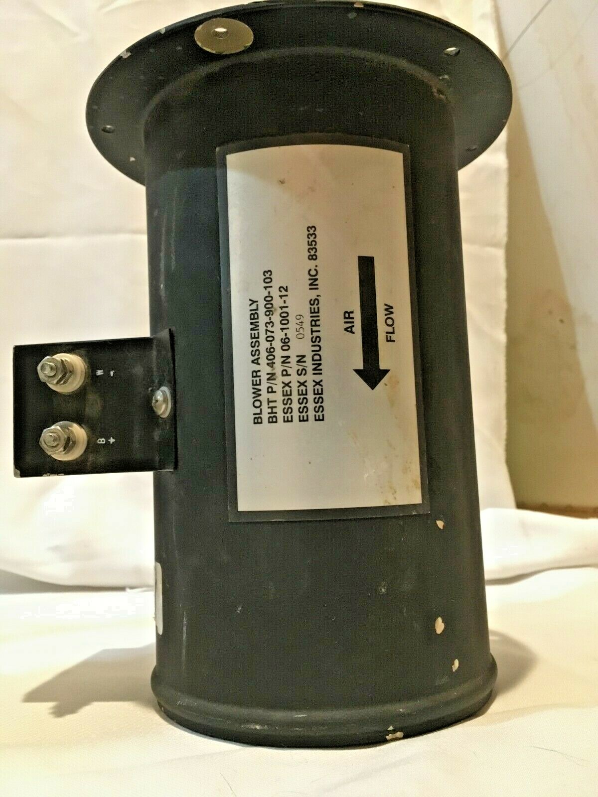 Essex blower BHT  P/N 406-073-900-103,  FAN BLOWER ASSEMBLY