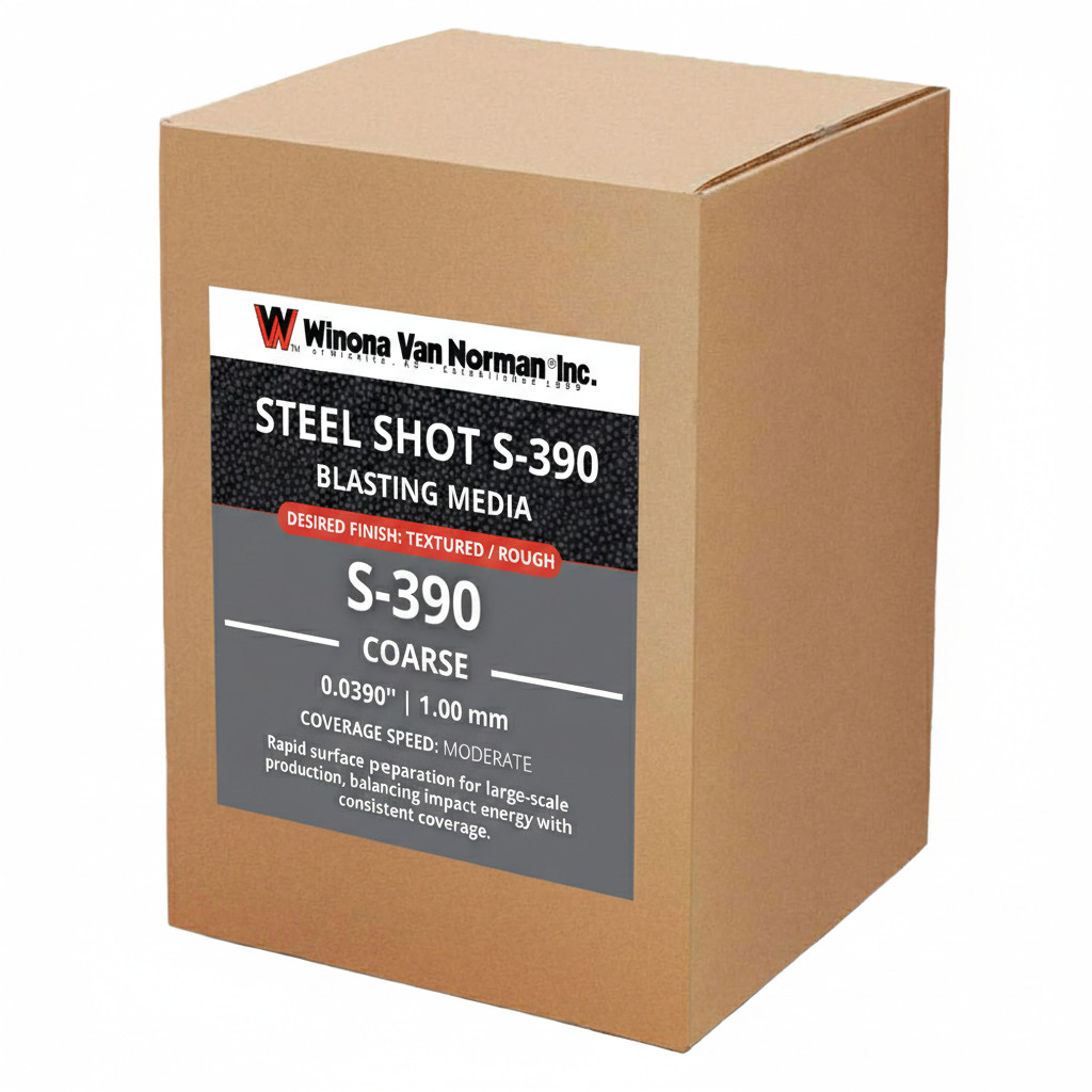 Steel Shot S-390 - Blasting Media - Medium Size Shot