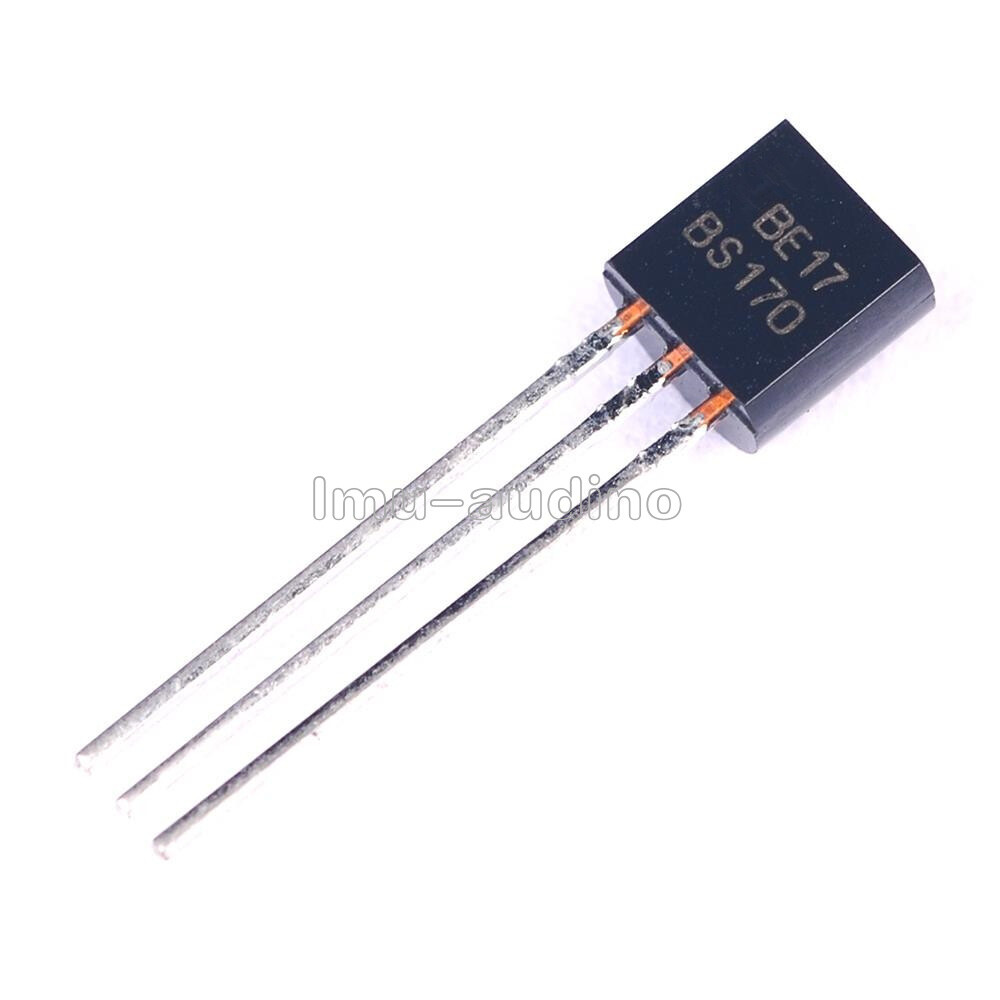 20pcs BS170 MOSFET N CH 60V 500MA TO 92
