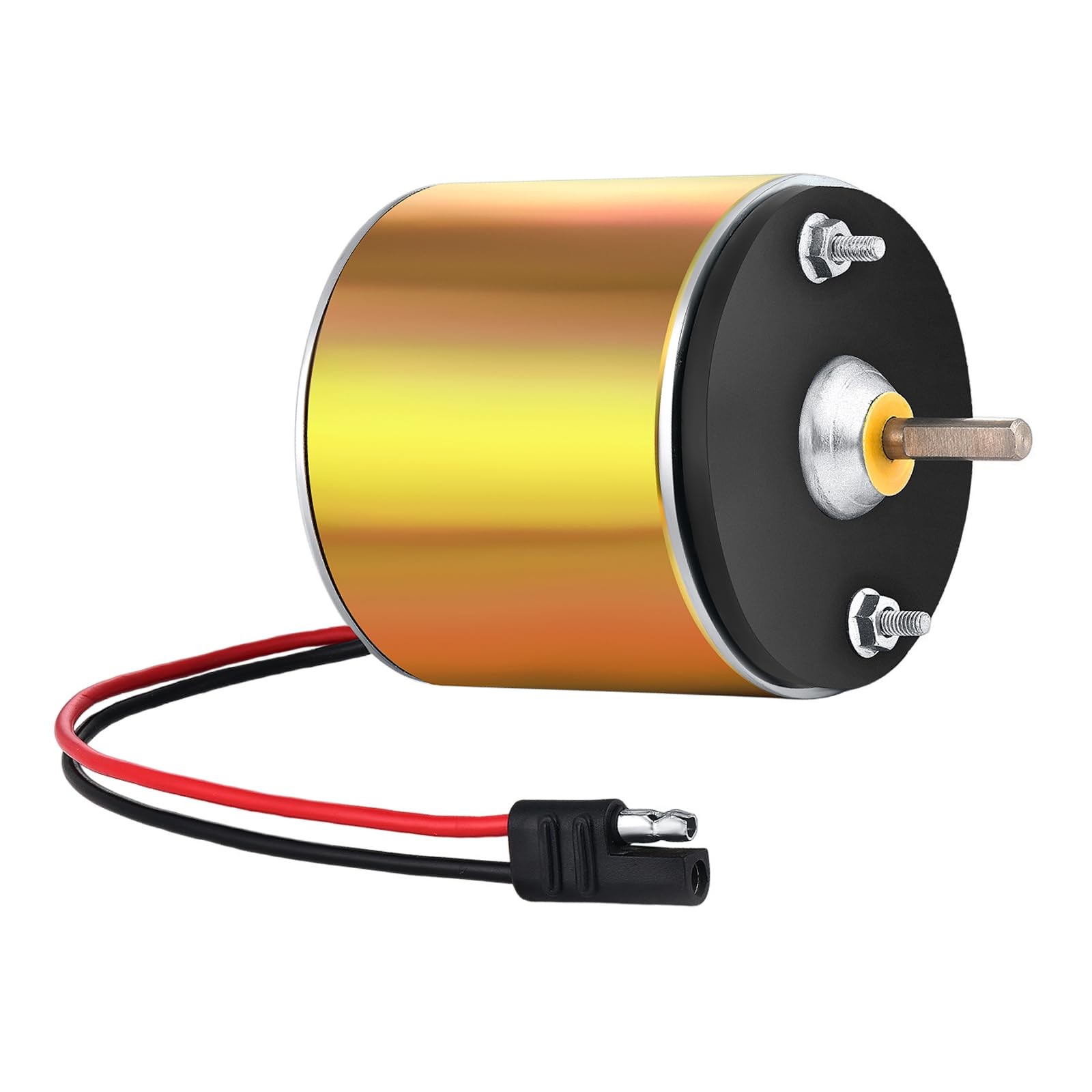 ZOHAN 12V Motor for Deer Feeder  1/4" Shaft Feeder Replacement HeavyDuty Moto...