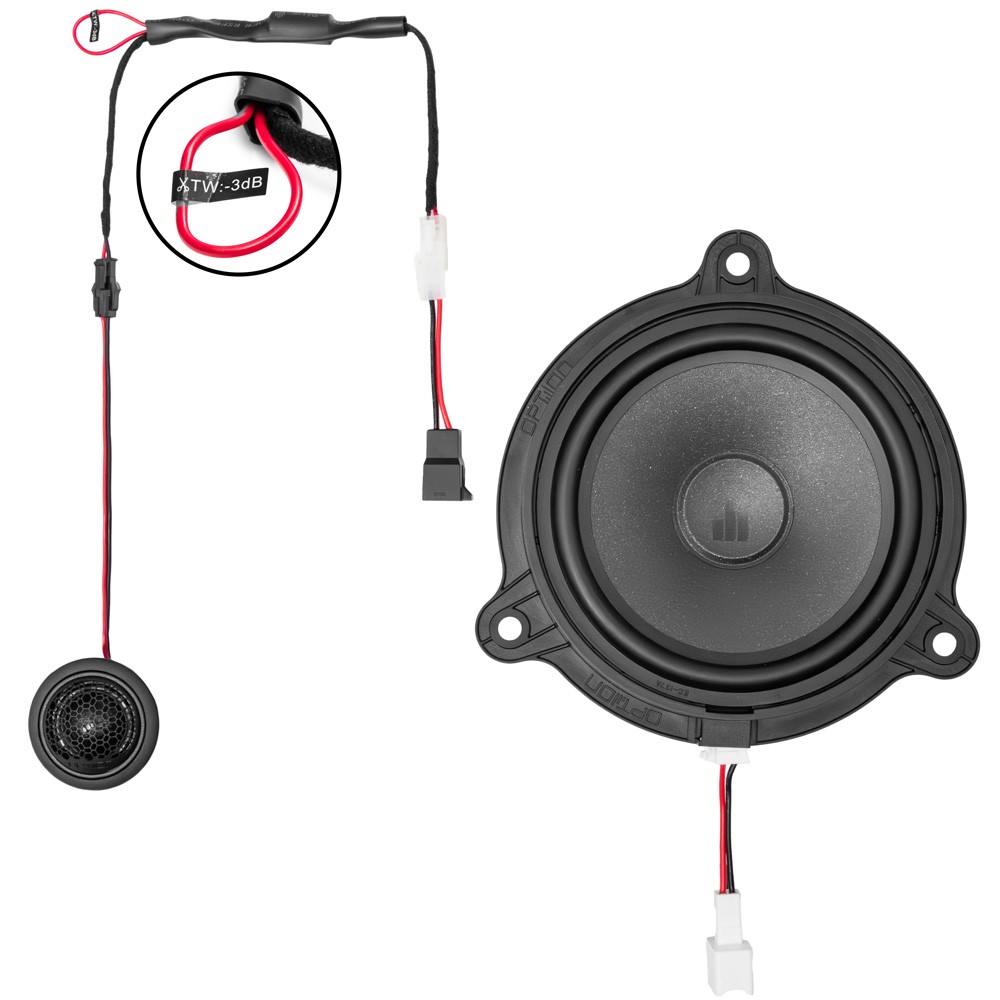Front Speakers for Dacia Lodgy Stepway | Plug & Play | OPTION