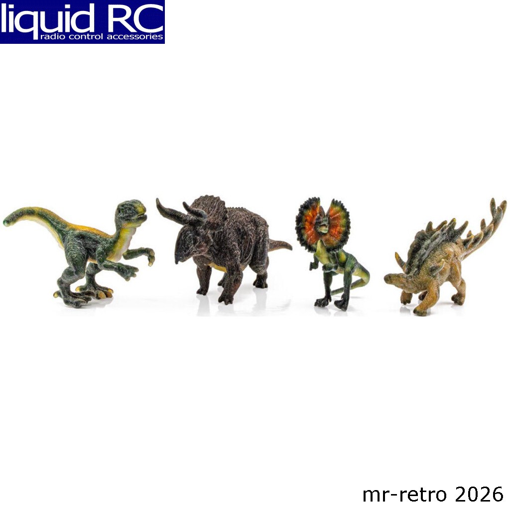 Woodland Scenics A2869 Ho Dinosaurs Figures 4 Pk