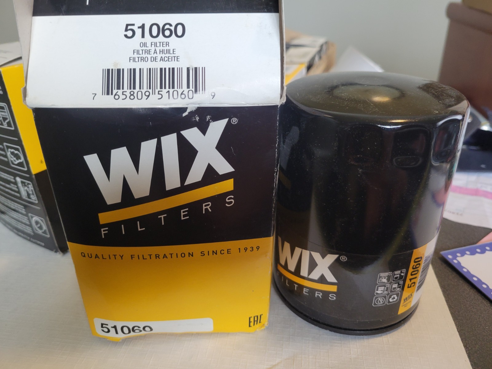 WIX Oil Filter 51060 free ship