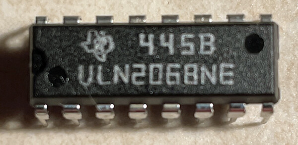 T.I. ULN2068NE ULN2068 Quad Darlington Switch - NOS