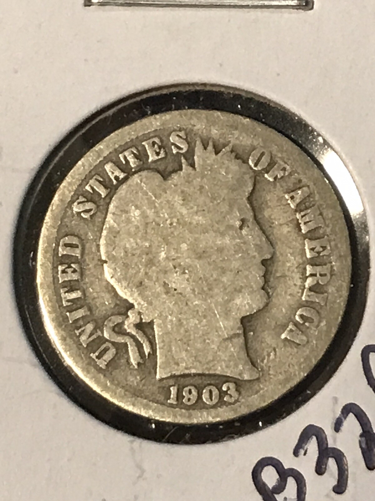 1903-O Barber Dime     Item B32R