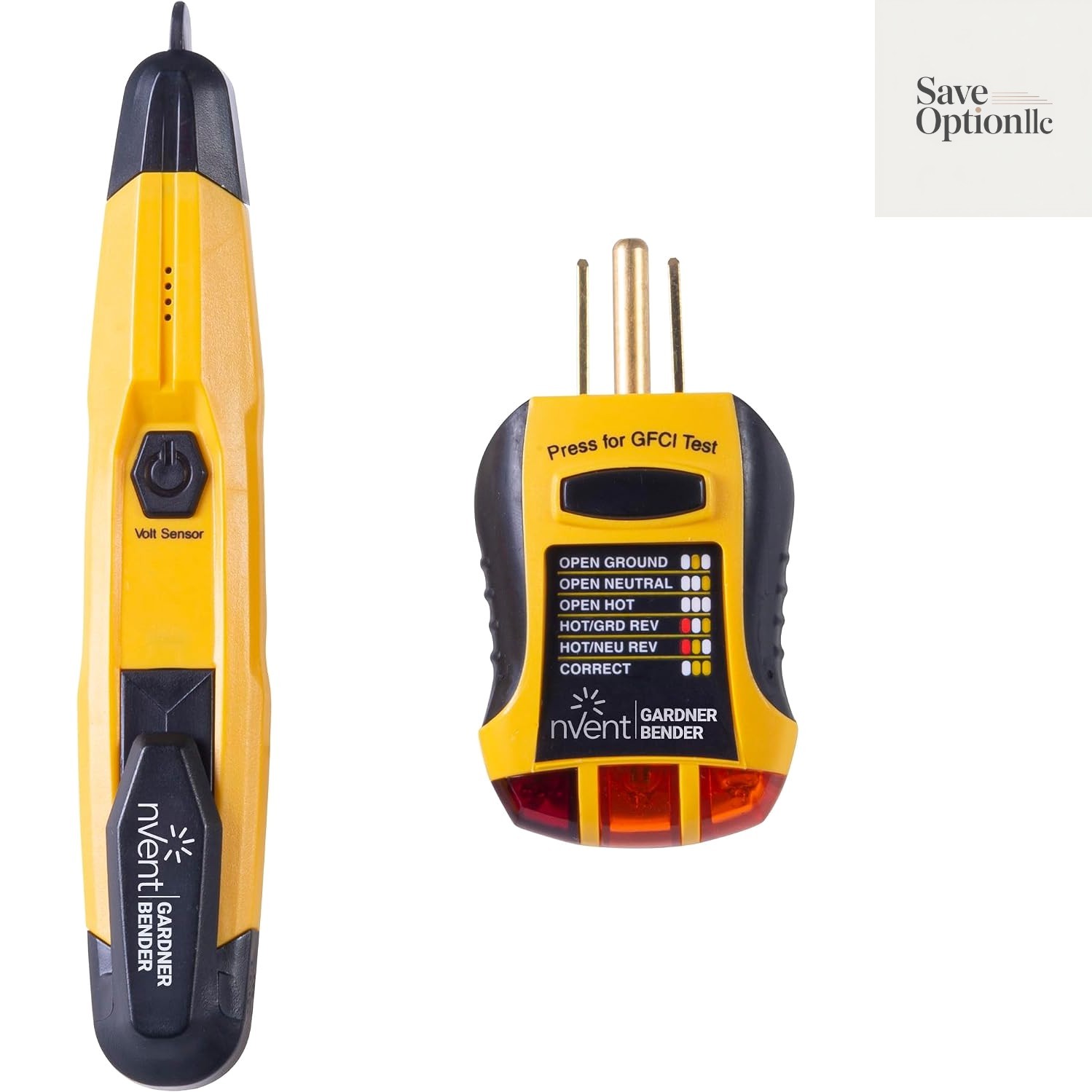 Instruments Non-Contact Voltage Tester VD6504 & GFCI Outlet / Receptacle Test...