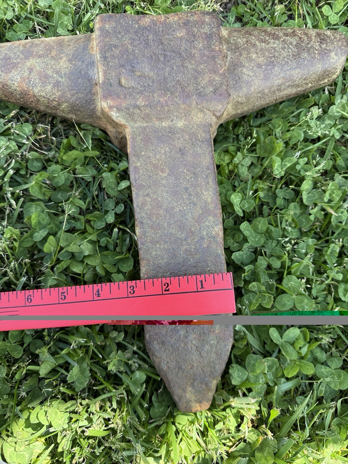 ANTIQUE TOOL PRIMITIVE STAKE STUMP ANVIL BLACKSMITH FORGE 39 Lb 15"