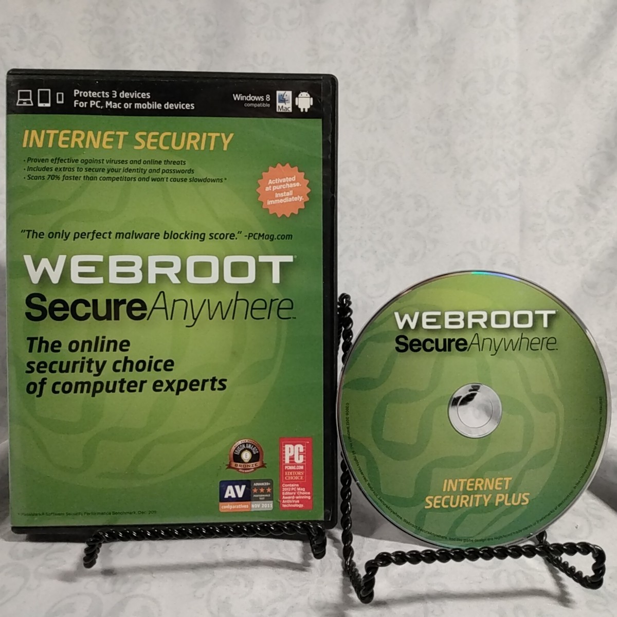 Webroot Software Secure Anywhere Internet Security Plus 2013 for PC, Mac