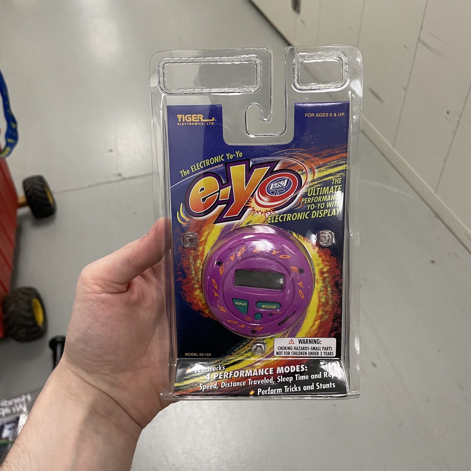Tiger Electronics E-yo Electronic Yo Yo 1998 Model 03-124 New & Sealed 1998