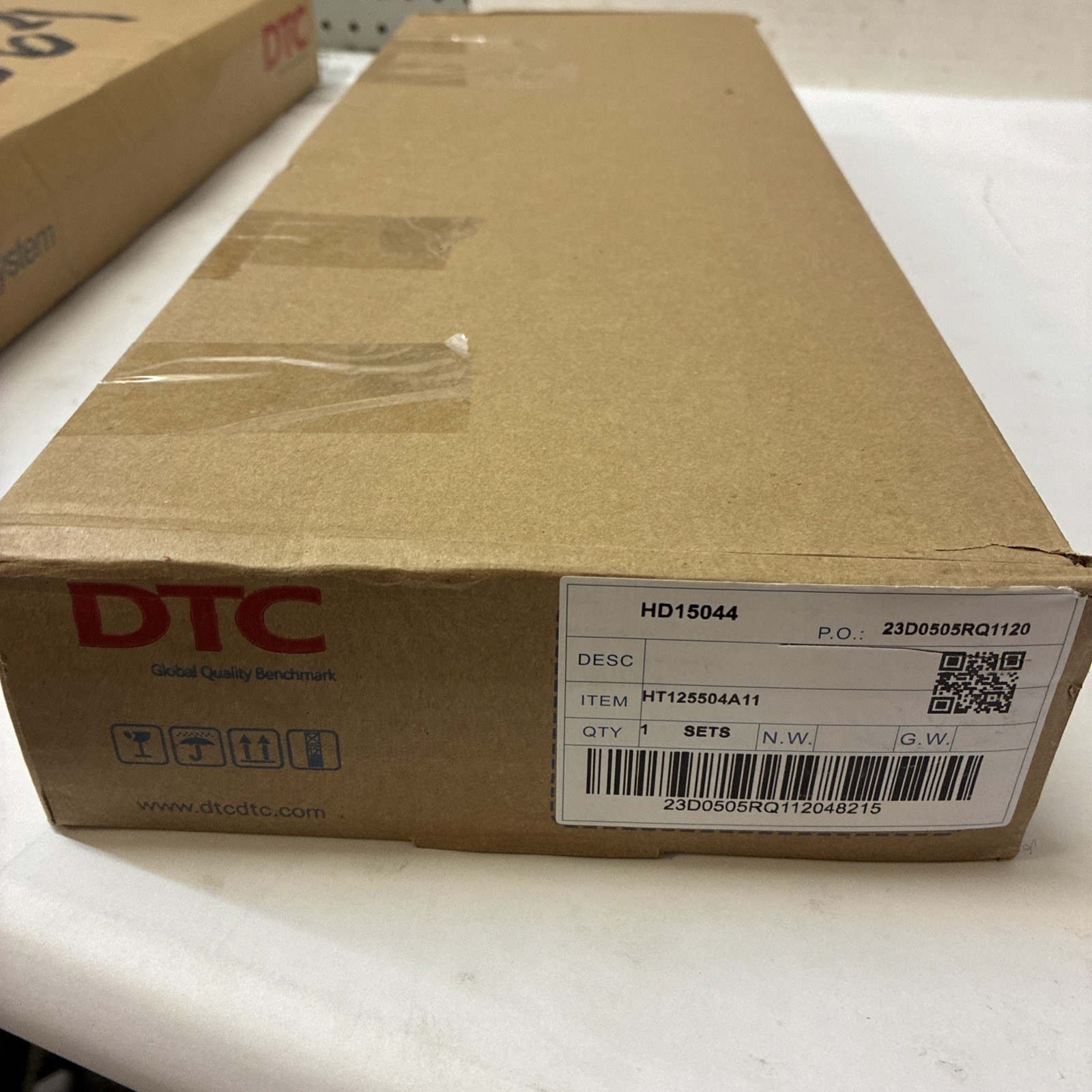 DTC   DRAWER BOX SYSTEM HT125504A11 Qty 1 Sets