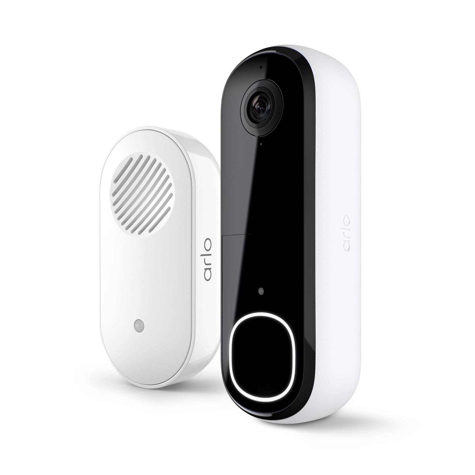 Arlo Video Doorbell 2K + Chime 2 (2nd Gen, Latest Release) Wired or Wireless