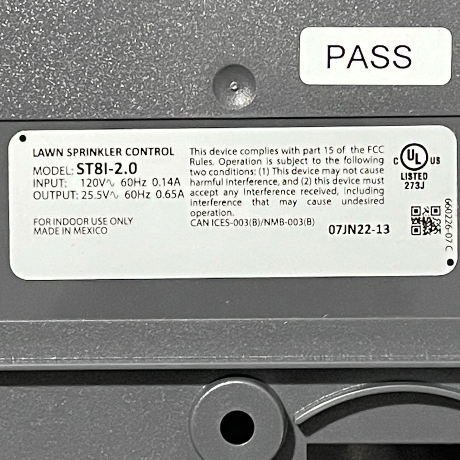 Rain Bird ST8I-2.0 8-Zone Indoor Irrigation System Controller (US)