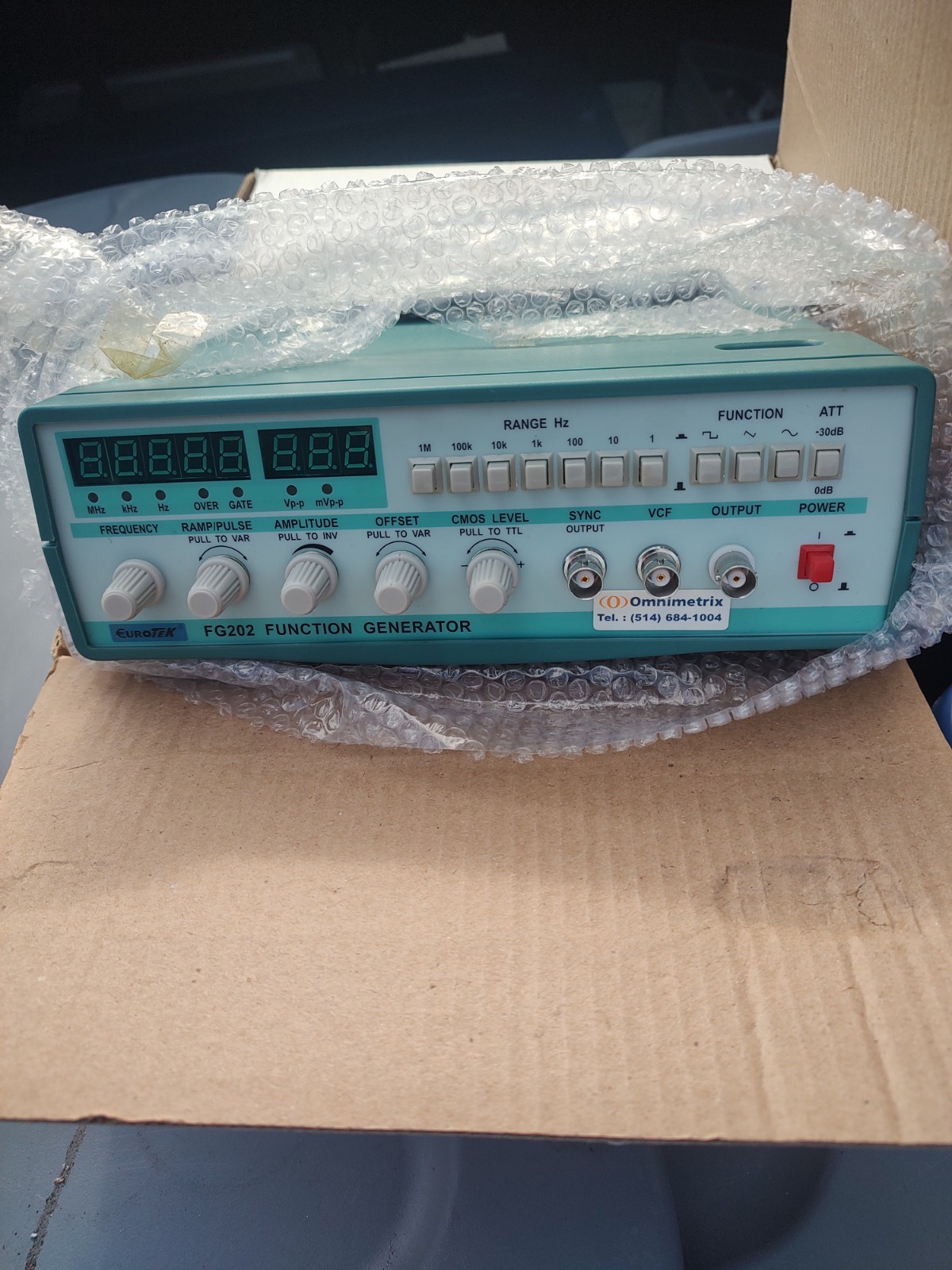 Function Generator GFG-8250A by GW_INSTEK Pre-owned