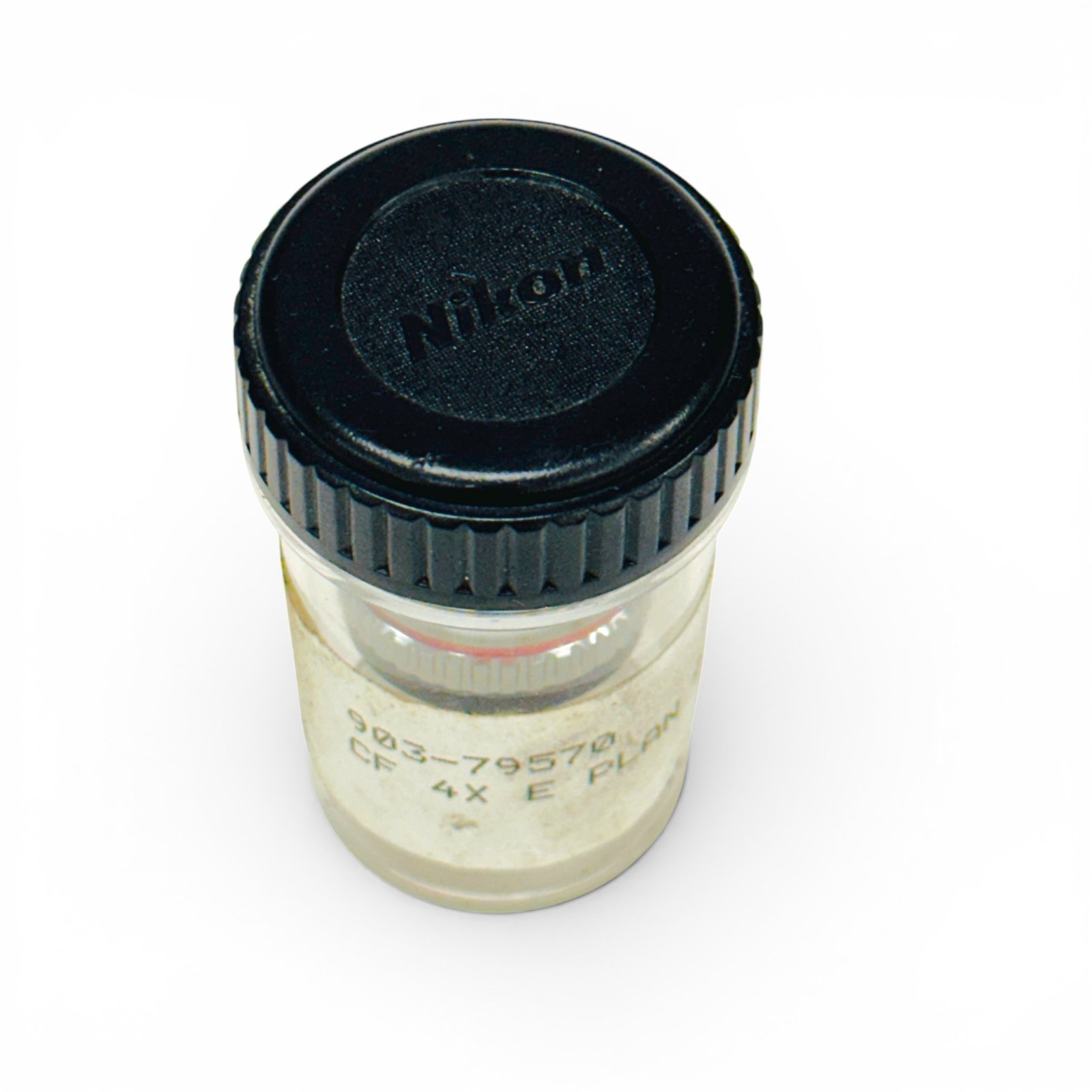 Nikon E Plan 4x/0.1 Microscope Objective Lens 160/- Made in Japan