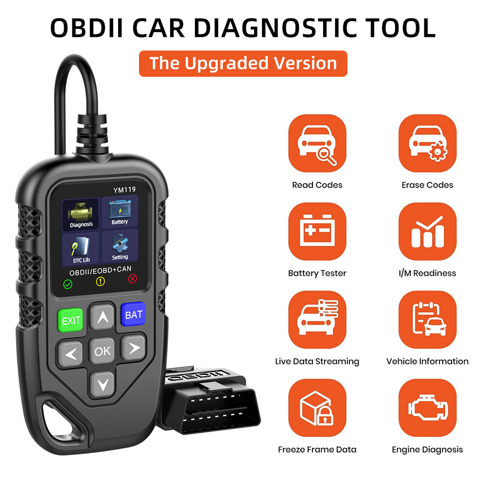 Automotive OBD2 Scanner OBD Code Reader Car Diagnostic Tool Check Engine Fault