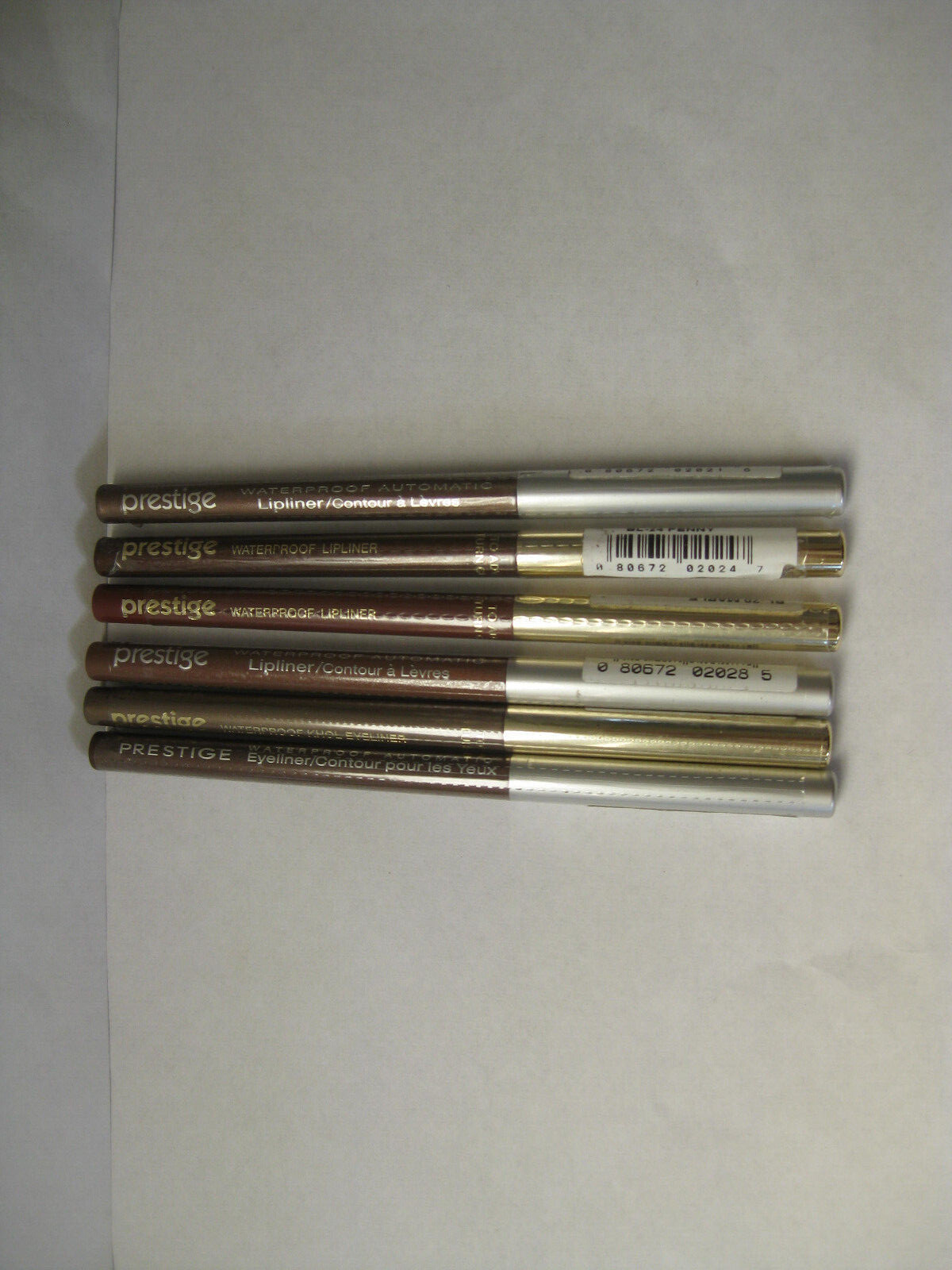 1x PRESTIGE WATERPROOF AUTOMATIC LIPLINER - EYELINER MADE IN GERMANY PICK COLOR