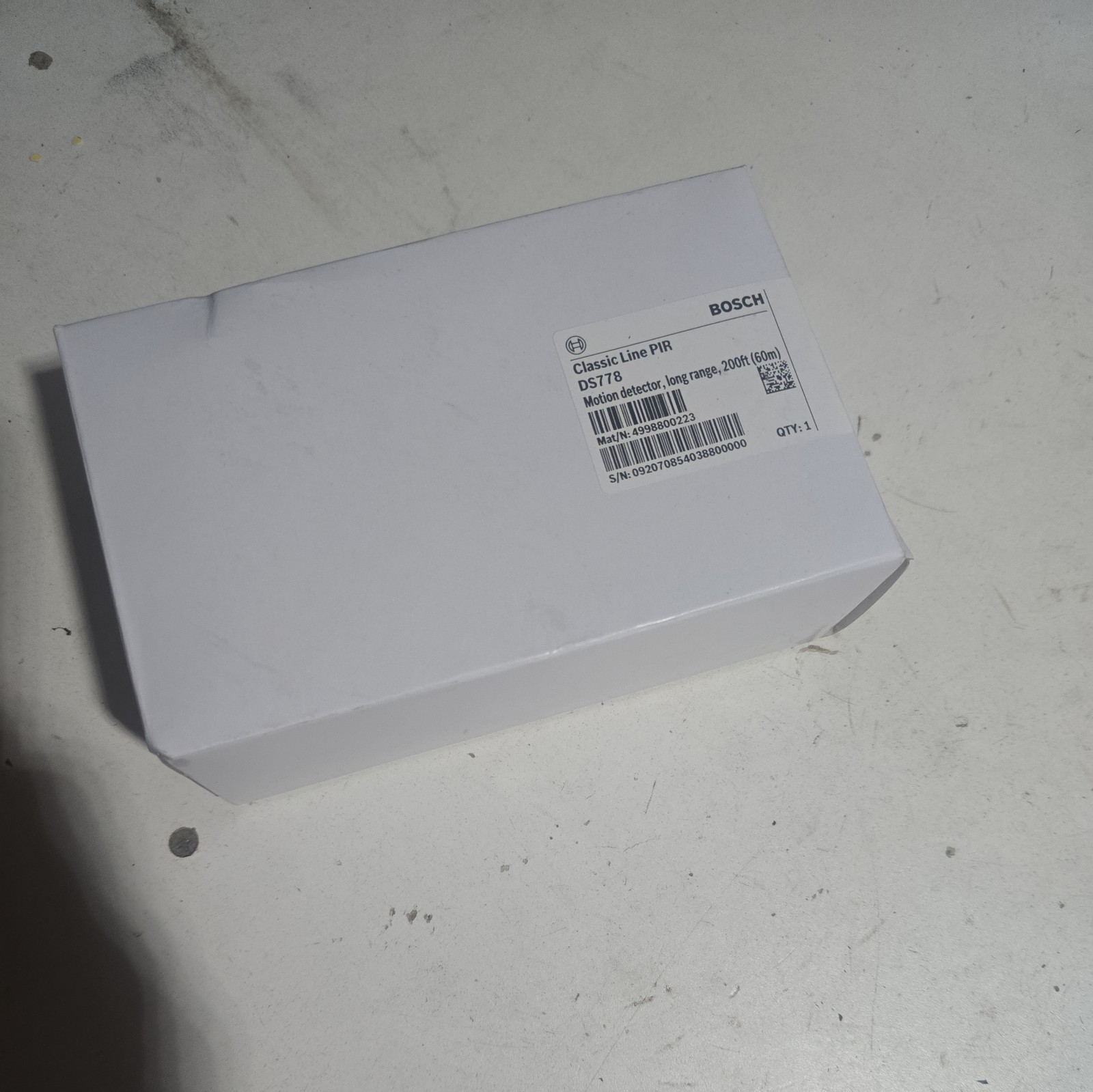 Bosch DS778 Long Range Motion Detector "NEW"