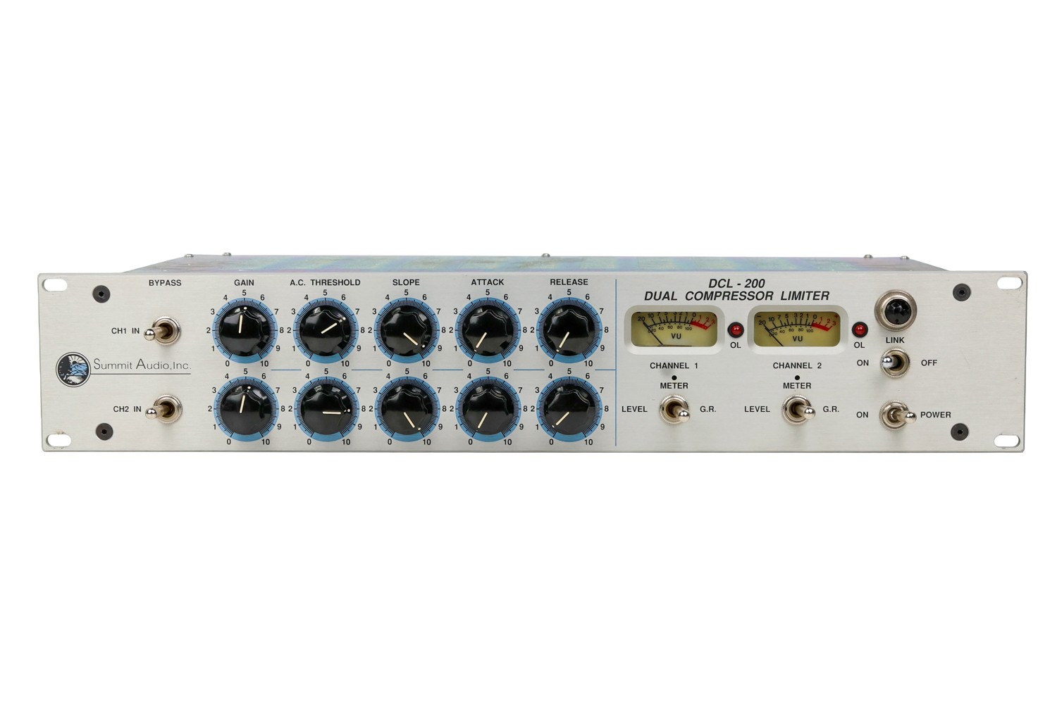 Summit Audio DCL-200 Dual-Channel Compressor/Limiter #0721137 (Used)