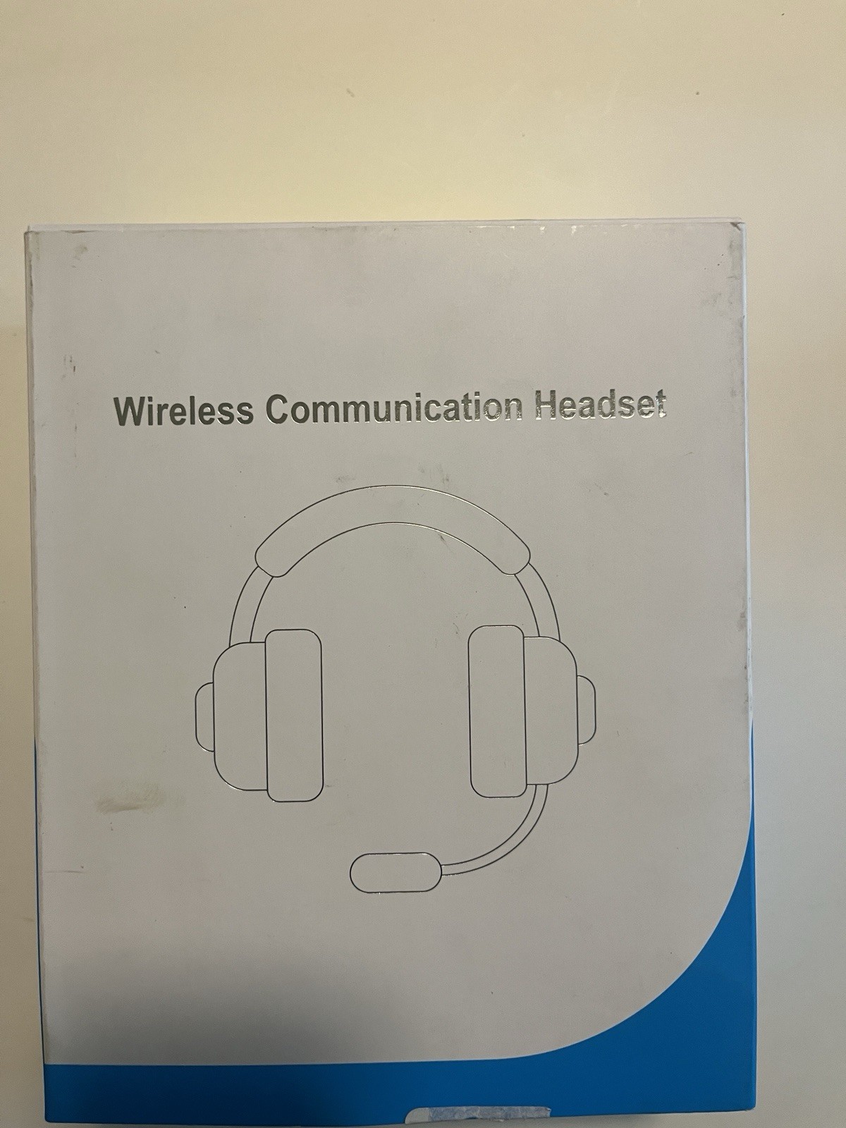 KEMEILE Wireless Bluetooth Headband Headset 2698K Boom Mic Single Ear-Cup Black