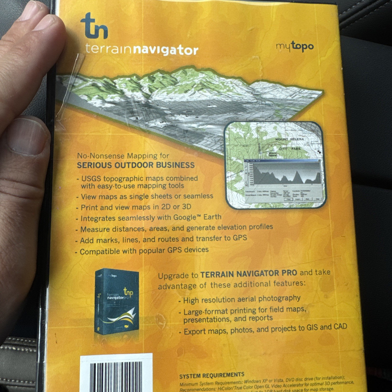 mytopo Terrain Navigator Alabama and lousiana Map DVD-rom for Windows