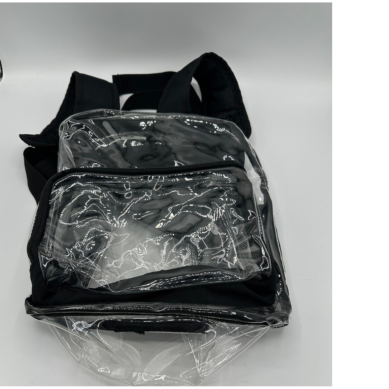 Clear Vinyl Backpack Sporting Events Stadium Football Festival Events