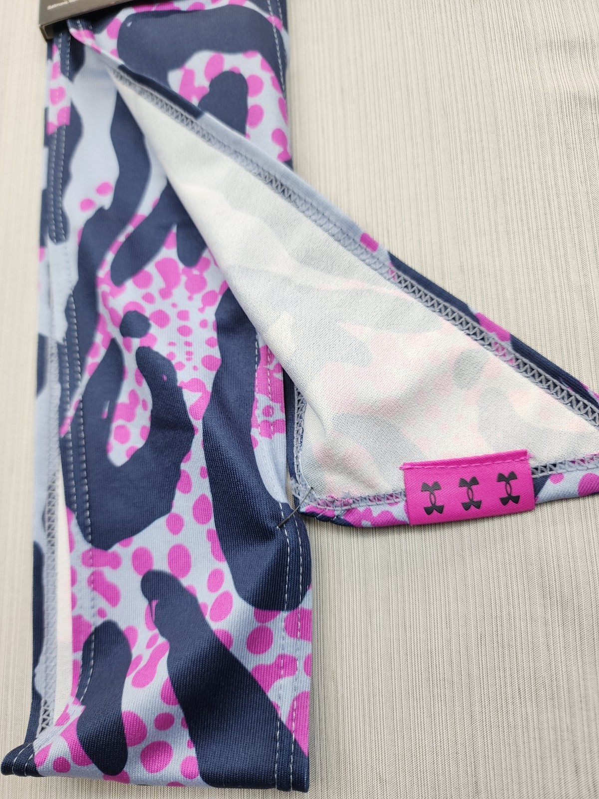 2 Pack Under Armour Performance Tie Headband New